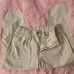 beige jeans from h&m
